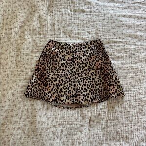 Cheetah Mini Skirt